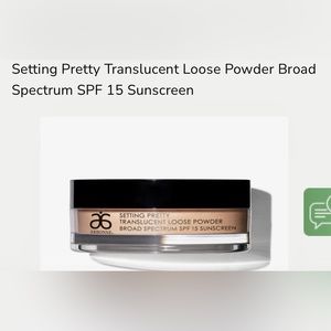 ARBONNE Setting Pretty Translucent Loose Powder Broad Spectrum SPF 15 Sunscreen